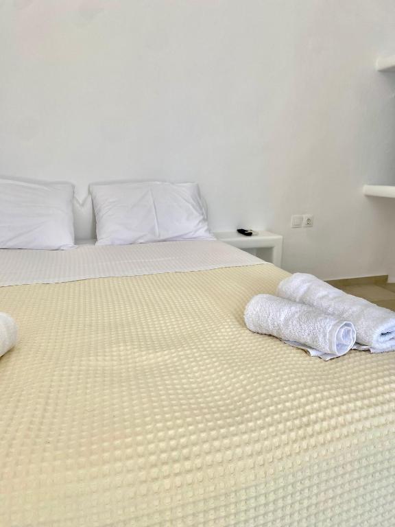 Posteľ alebo postele v izbe v ubytovaní My Oasis Studios Mykonos