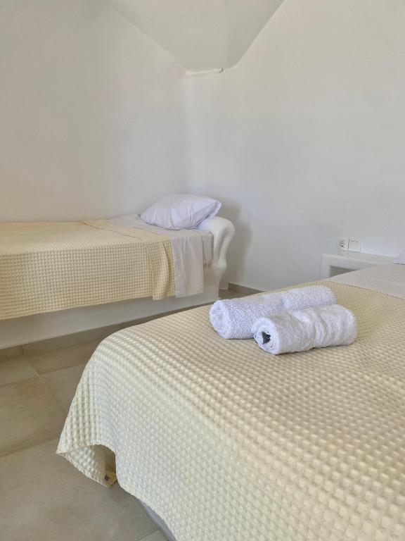 Posteľ alebo postele v izbe v ubytovaní My Oasis Studios Mykonos
