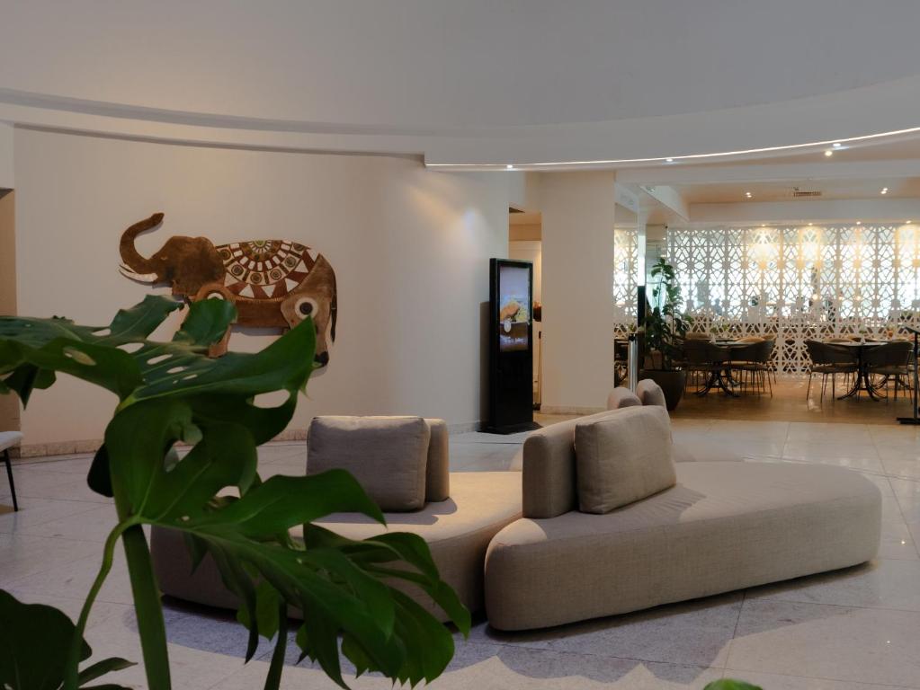Posezení v ubytování Radisson Recife