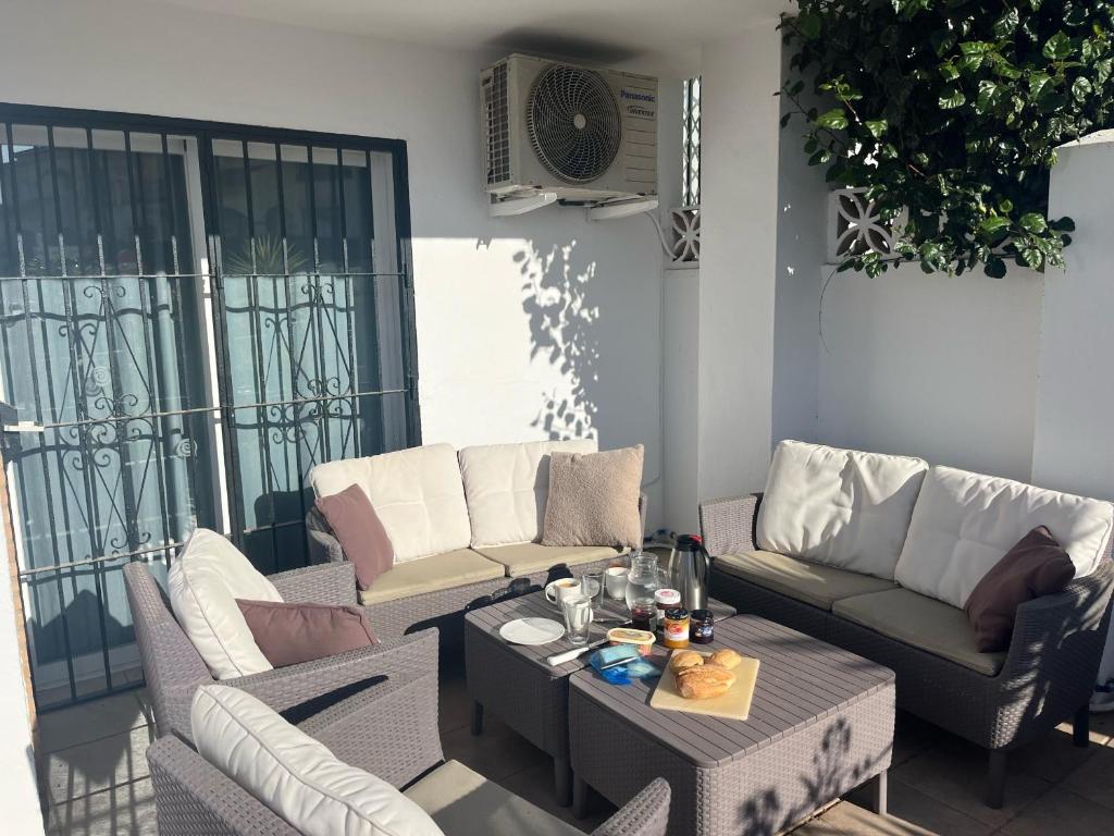 Posezení v ubytování Wyndham Resort 4 Bed House