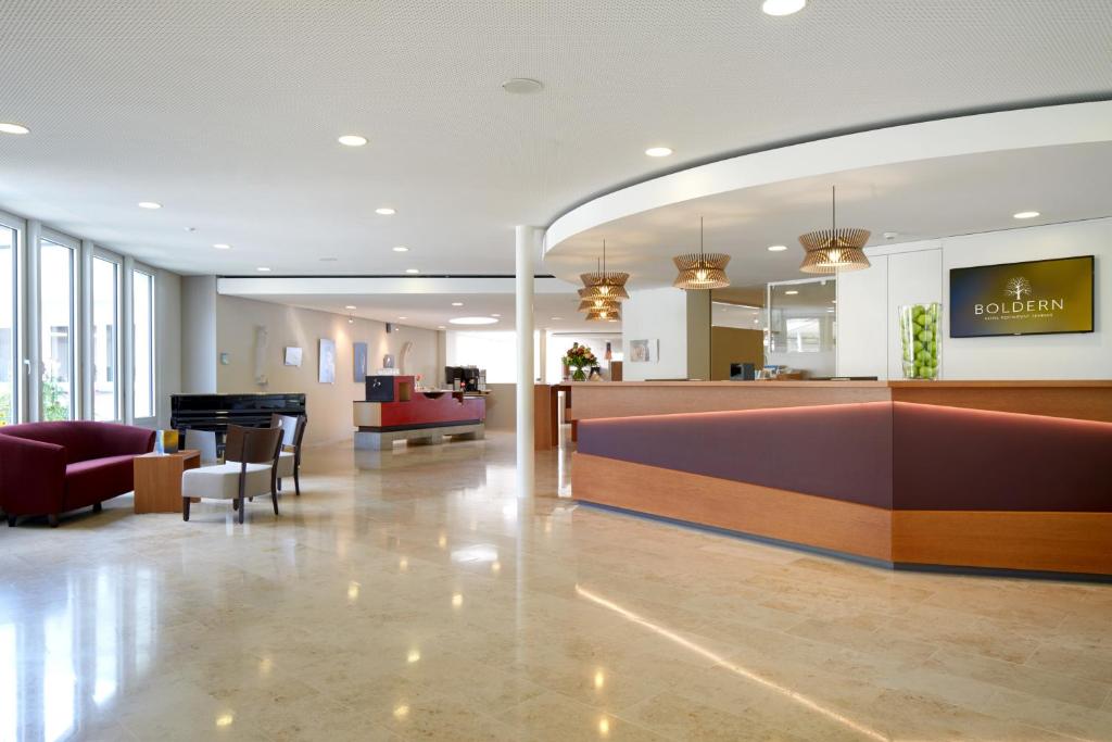Posezení v ubytování Hotel Boldern