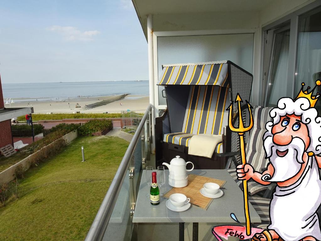 Naturlandskabet i nærheden af lejligheden