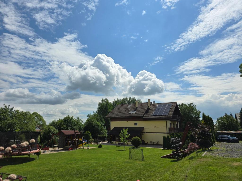 Zahrada ubytování Villa Gold