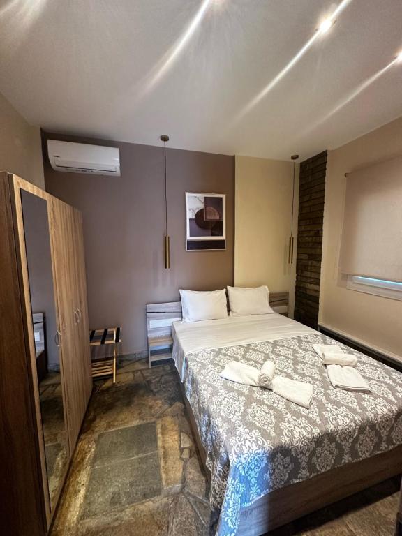 Postel nebo postele na pokoji v ubytování Haus Viktoria 4