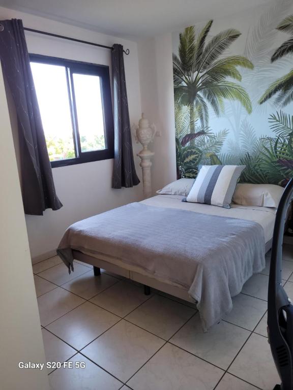 Postel nebo postele na pokoji v ubytování Côte ouest - Appartement F3