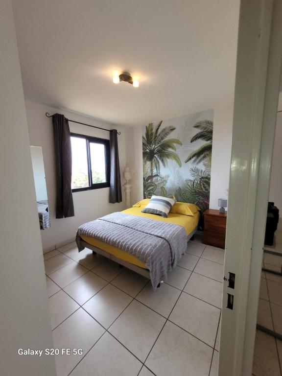 Postel nebo postele na pokoji v ubytování Côte ouest - Appartement F3