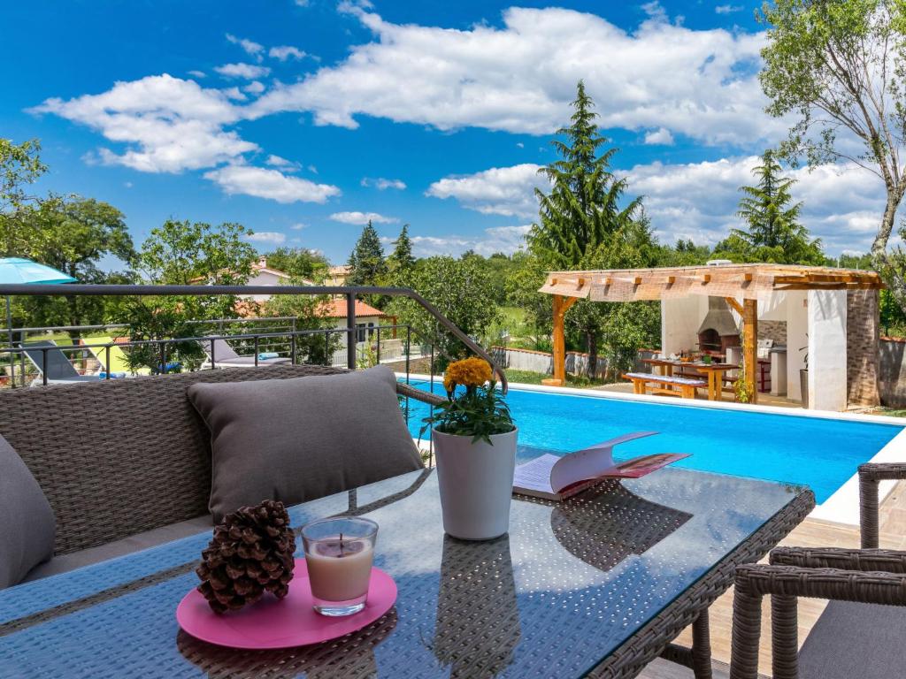 Balkón alebo terasa v ubytovaní Holiday Home Villa May by Interhome