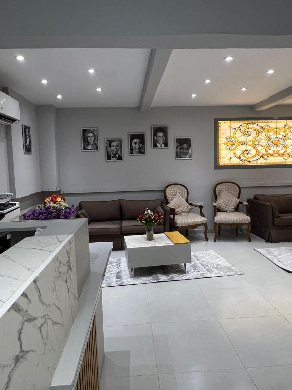 Posezení v ubytování Zamalek House Hotel