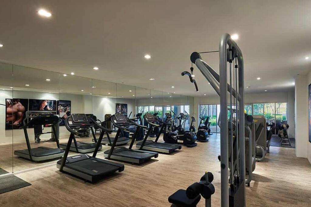 Fitness centrum a/nebo fitness zařízení v ubytování Medini Meridin by Luxecocoo CK Legoland