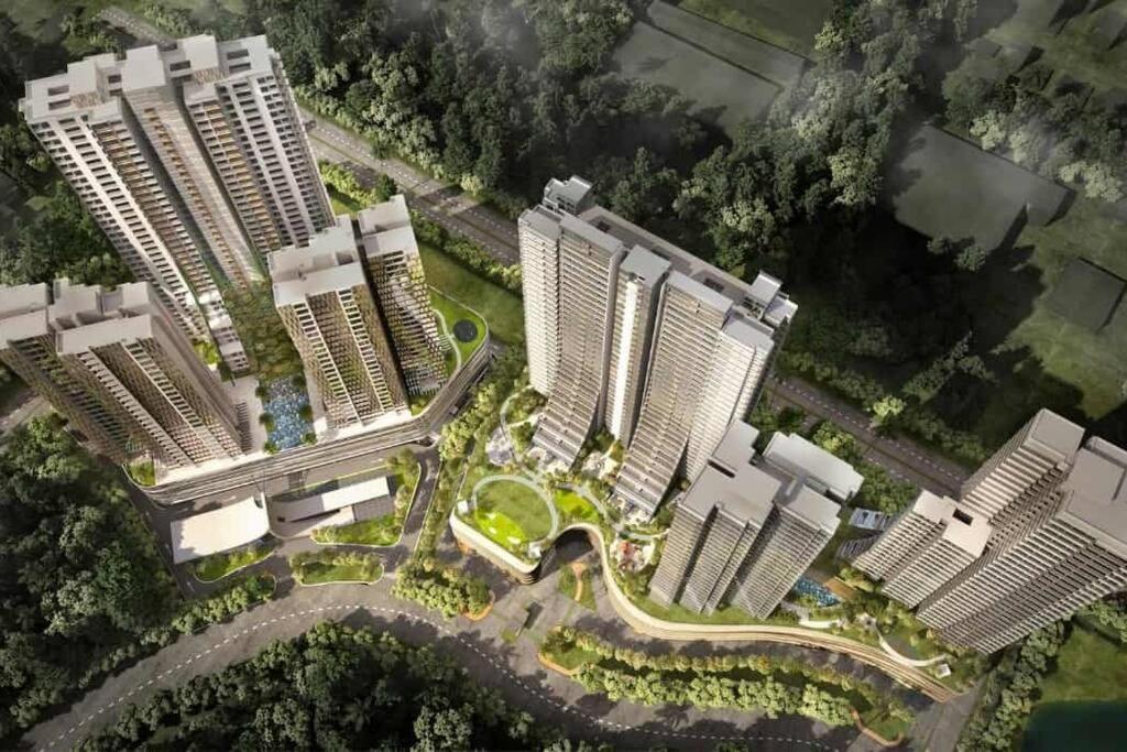Nespecifikovaný výhled na destinaci Nusajaya nebo výhled na město při pohledu z apartmánu