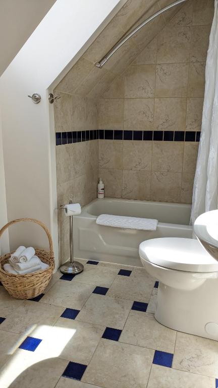 Koupelna v ubytování Au Cachalot Caché le gîte hôtel