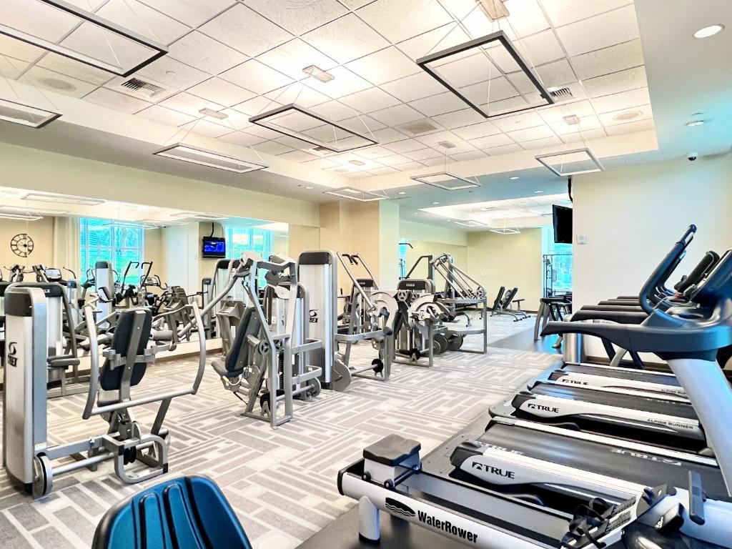 Fitness centrum a/nebo fitness zařízení v ubytování The Signature MGM Condos