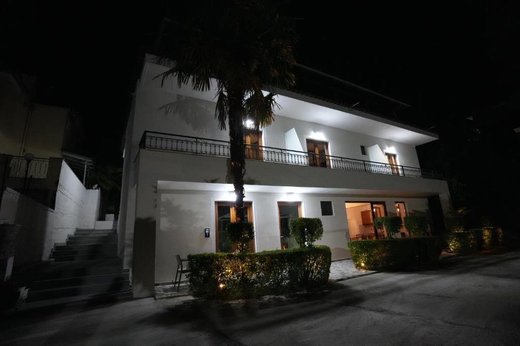 Budova, kde se bed and breakfast nachází