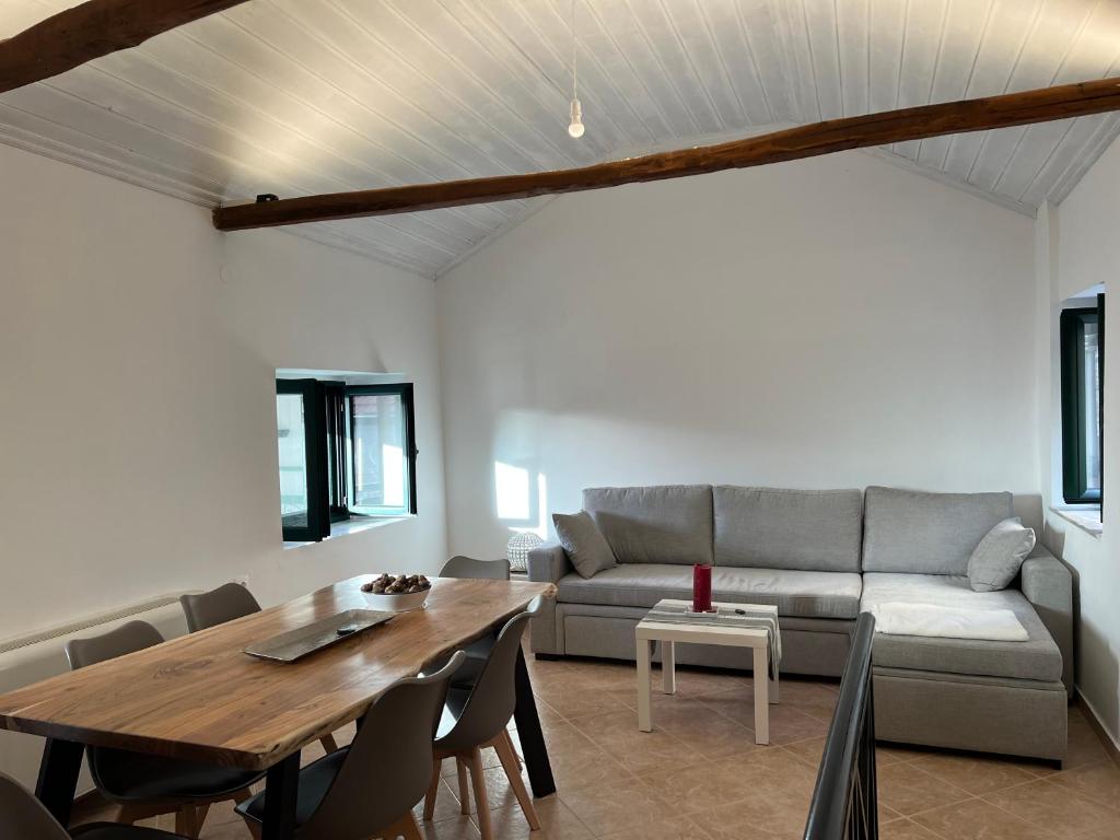 Posezení v ubytování CosinesHouse