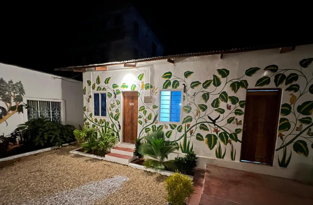 Zahrada ubytování wannas house