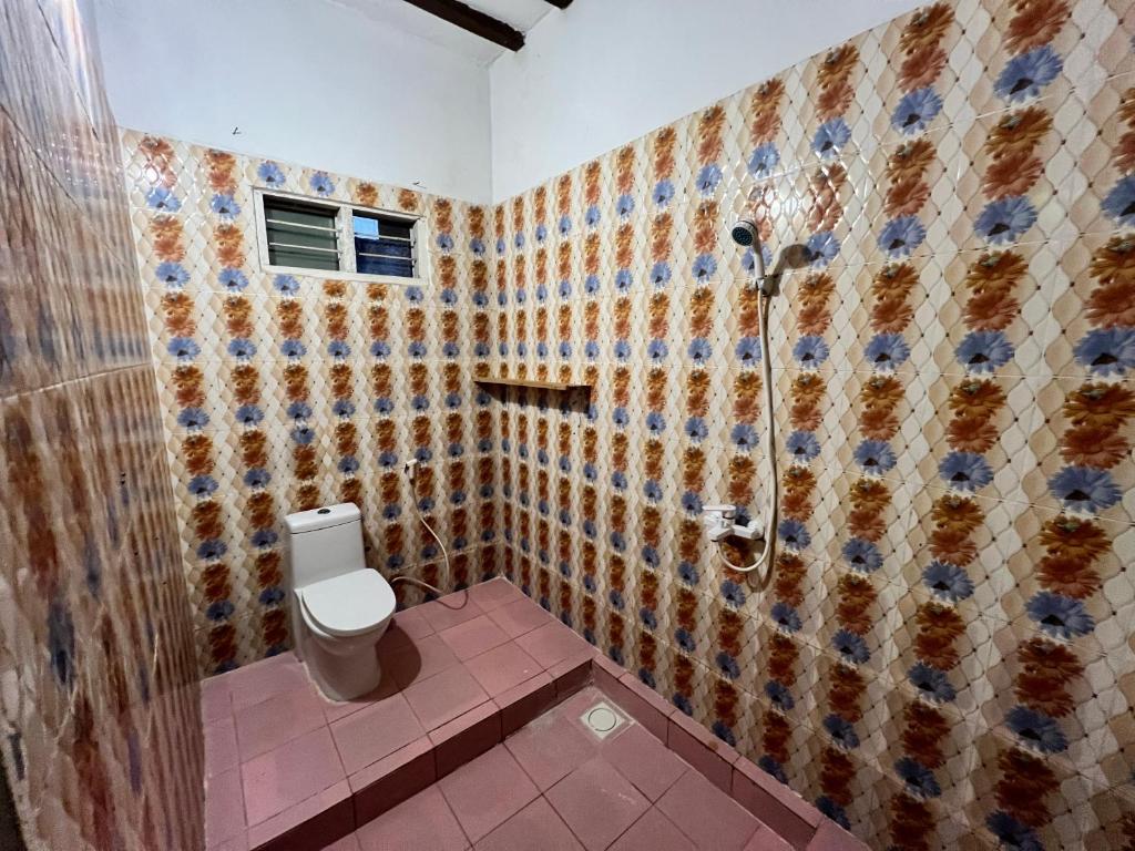 Koupelna v ubytování wannas house