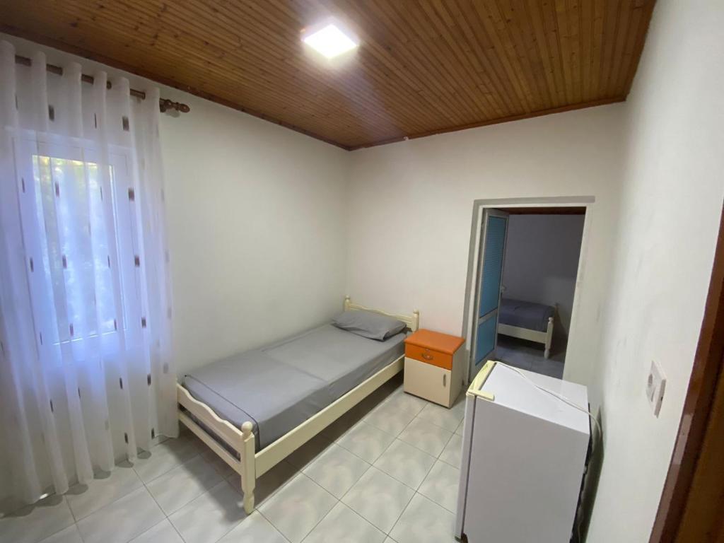 Postel nebo postele na pokoji v ubytování Te Toni Divjake