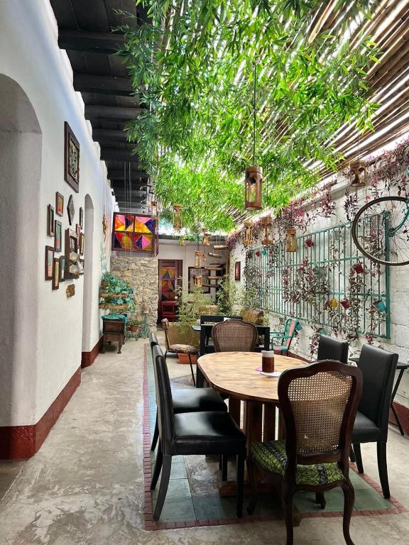 Restaurace v ubytování Hotel Casa Chapultepec