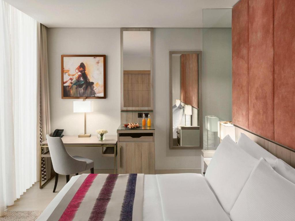 Kuchyň nebo kuchyňský kout v ubytování Mövenpick Hotel Tahlia Jeddah