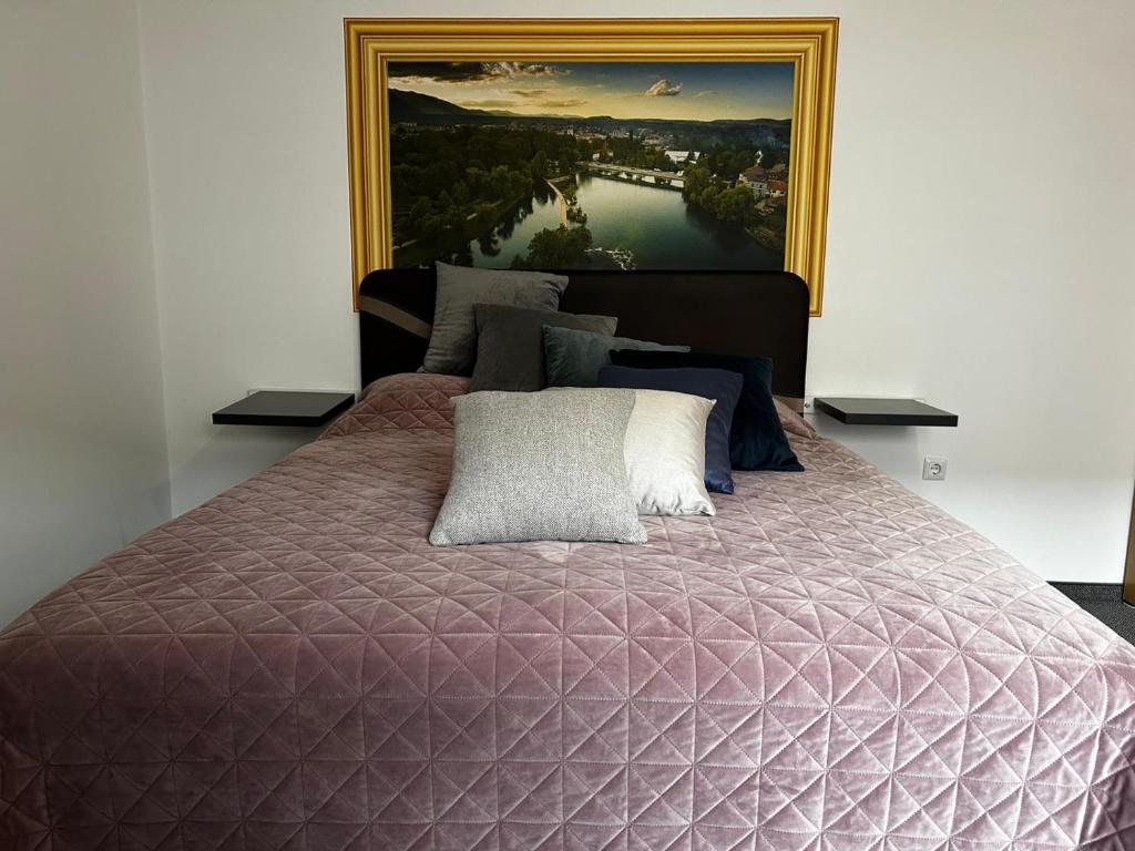 Postel nebo postele na pokoji v ubytování Motel Medium