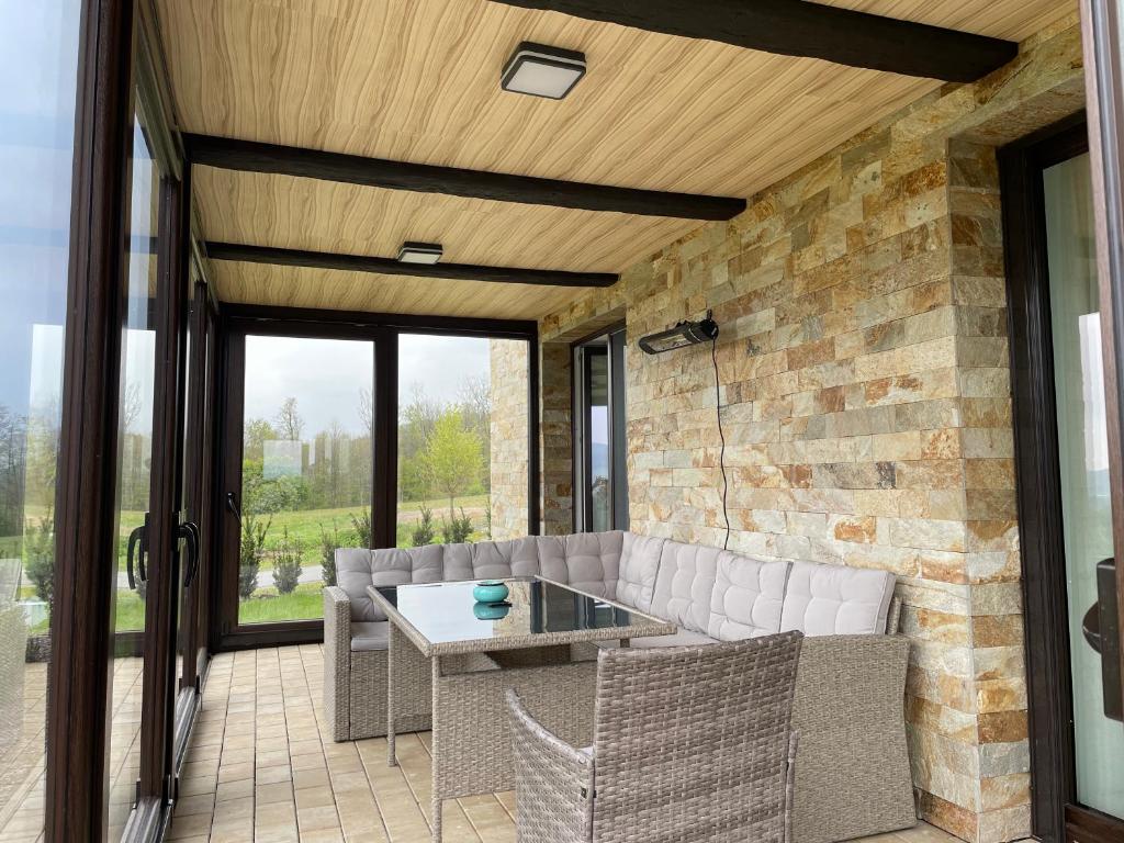 Area soggiorno di HP APARTMÁNY SKIAREÁL- Buková Hora v Orlických horách 100 m od lanovky