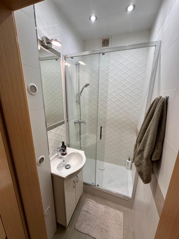 Kúpeľňa v ubytovaní Africa Apartment