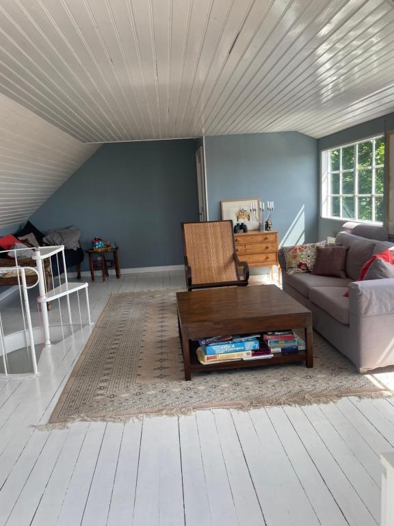 Posezení v ubytování Hus i Mölle