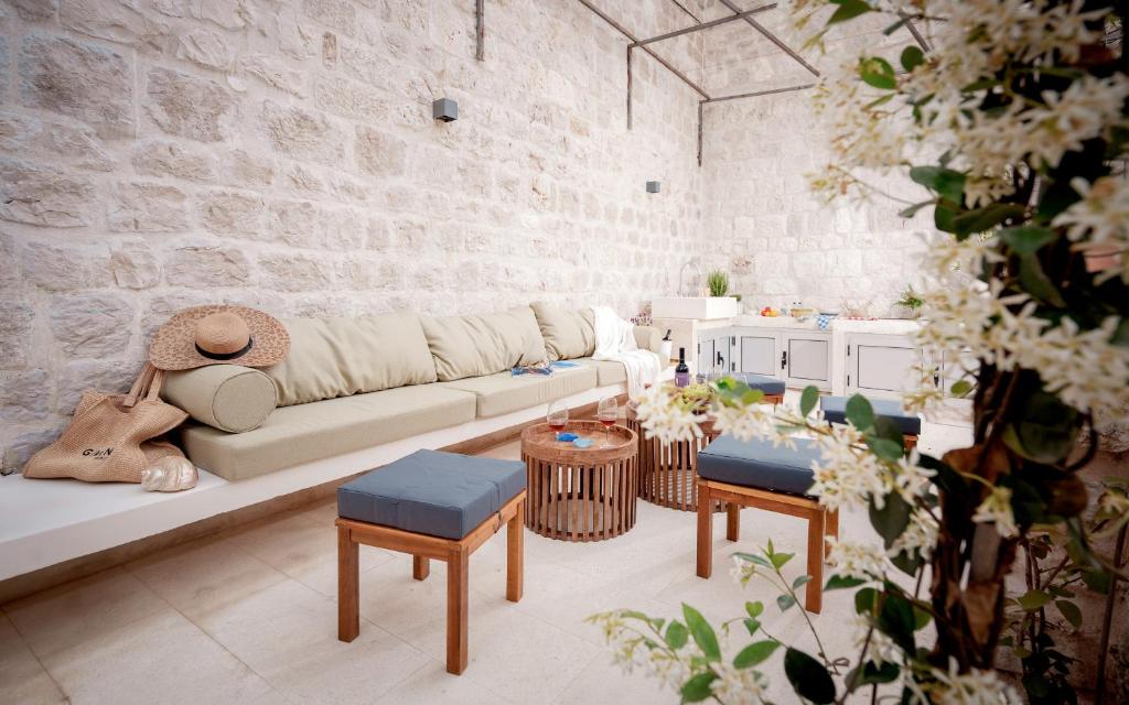 Posezení v ubytování Villa Dida Hvar