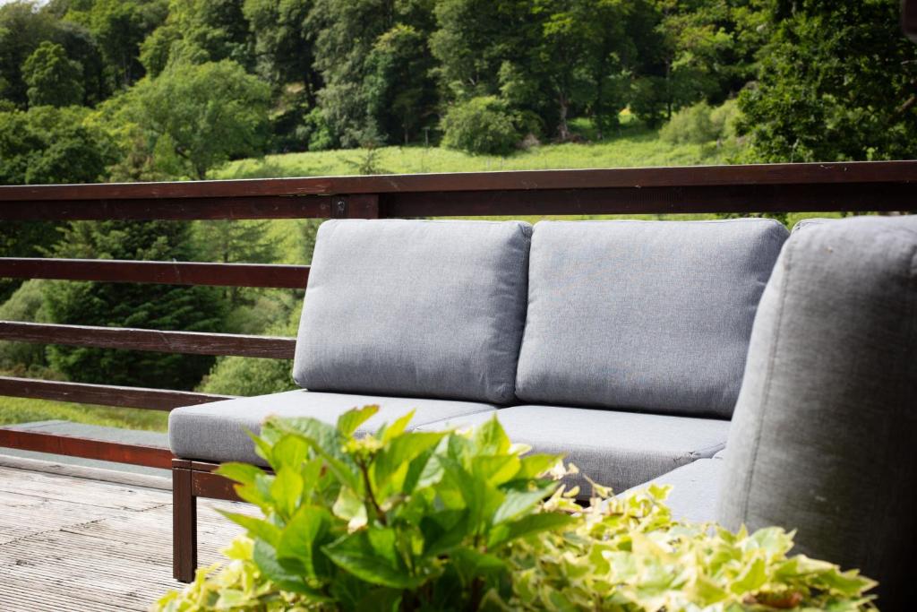 Posezení v ubytování Stunning country home with Hot Tub and Sauna