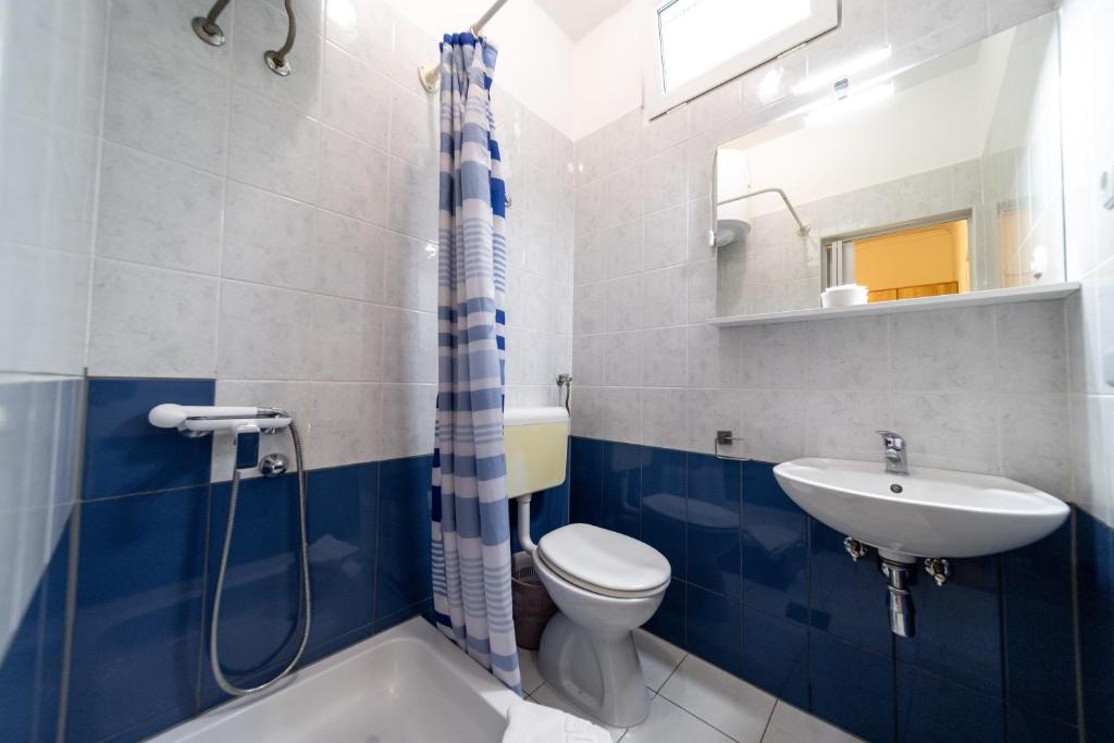 Koupelna v ubytování Apartmani Višnja