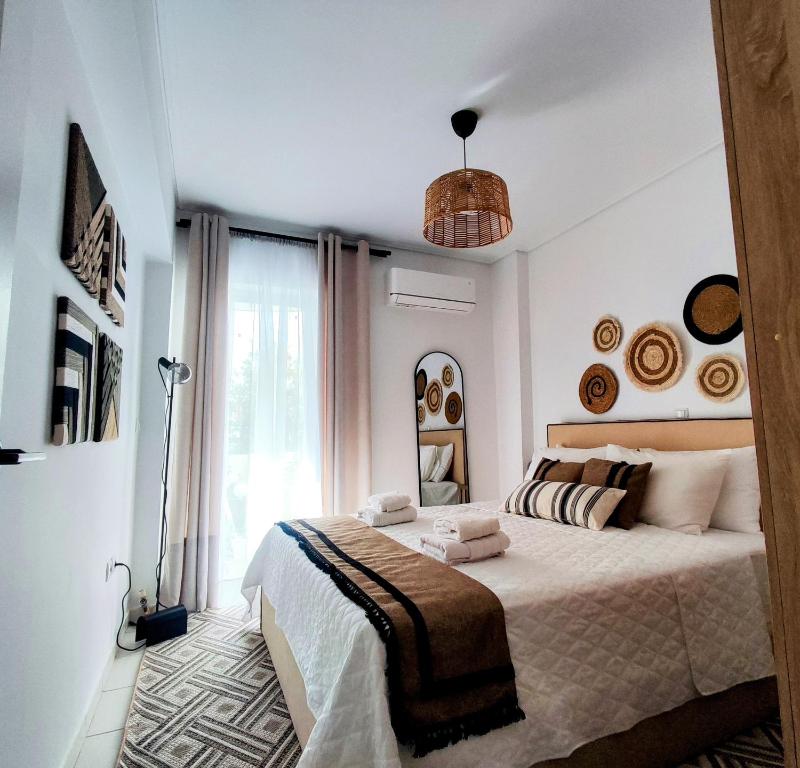 Ένα ή περισσότερα κρεβάτια σε δωμάτιο στο Casa Di Penny 1