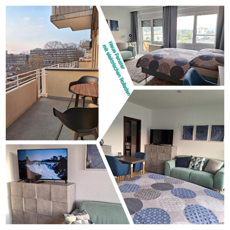 tinyflat33 Apartment in Koblenz mit Internet Balkon Stellplatz Magenta TV