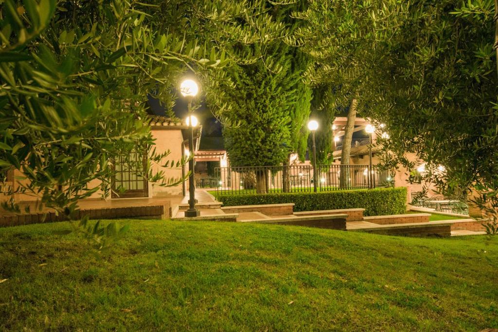 Vonkajšia záhrada v ubytovaní Il Poggio