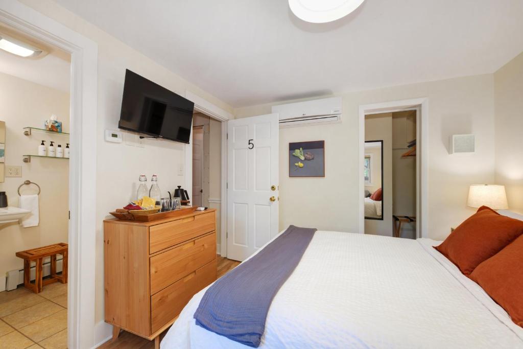 Ένα ή περισσότερα κρεβάτια σε δωμάτιο στο Boulder Guest House