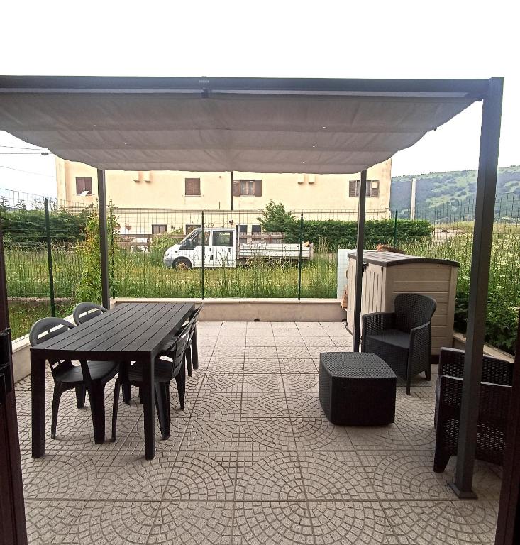 Patio nebo venkovní prostory v ubytování Casa Piccole Marmotte