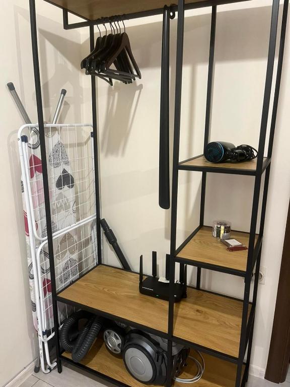 Palanda nebo palandy na pokoji v ubytování EL apartment