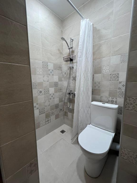 Koupelna v ubytování EL apartment