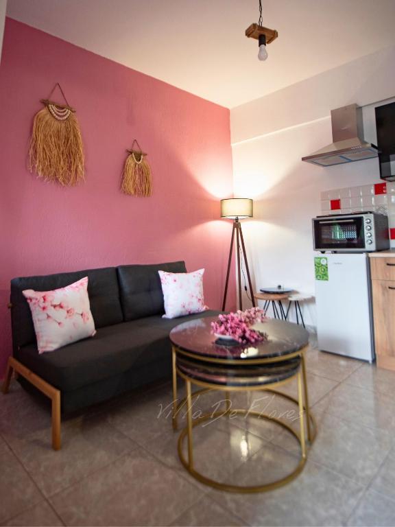 Kuchyň nebo kuchyňský kout v ubytování Villa De Flores