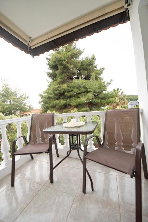 Posezení v ubytování Villa De Flores