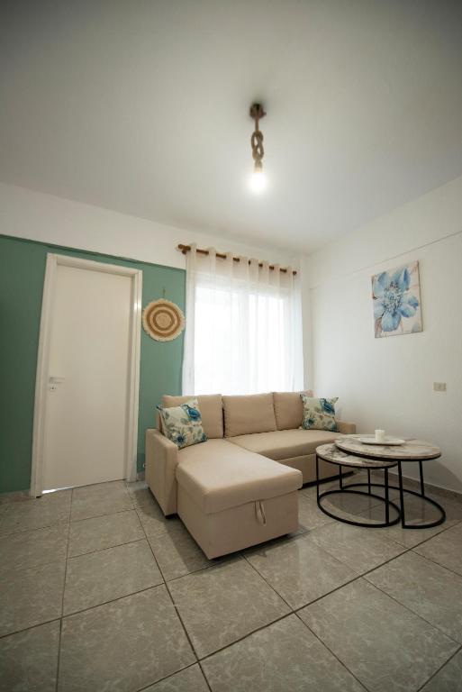 Posezení v ubytování Villa De Flores