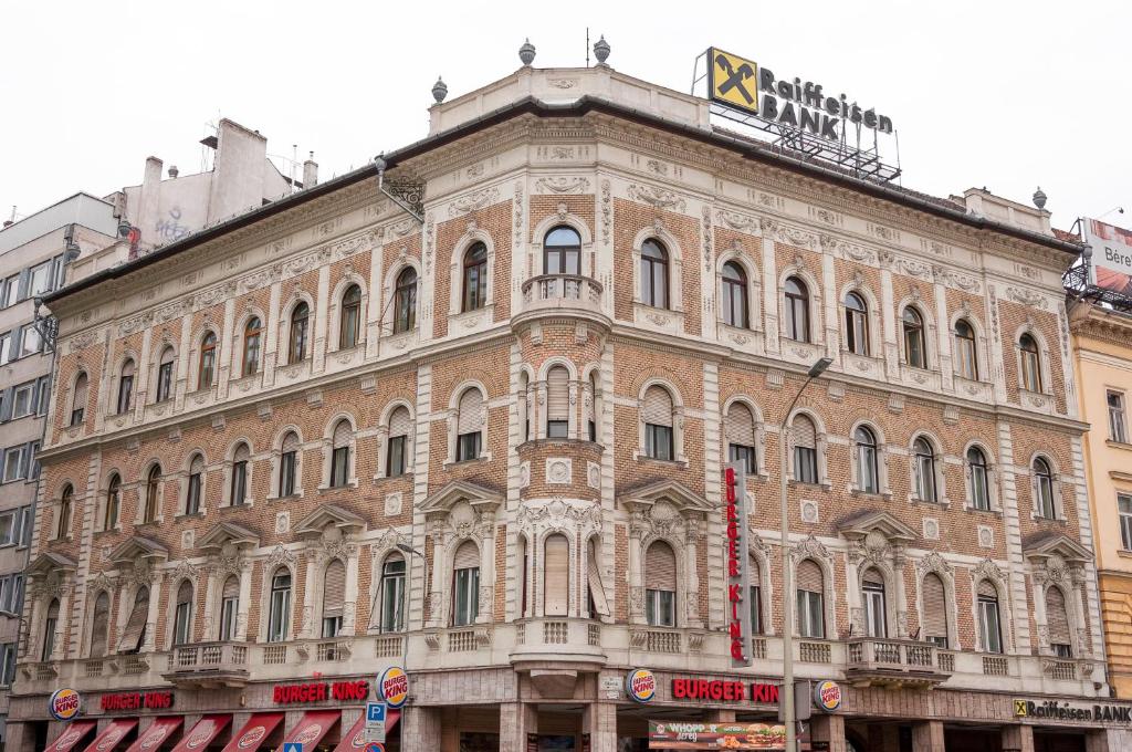Budova, v ktorej sa penzión nachádza