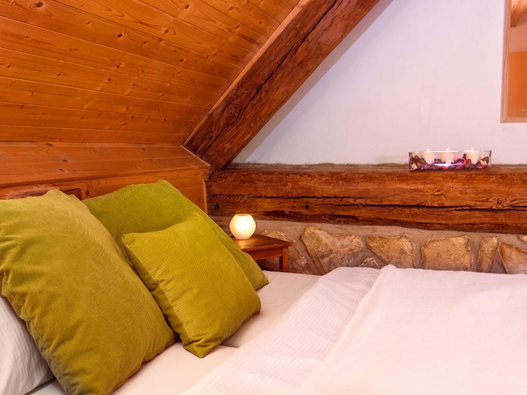 Postel nebo postele na pokoji v ubytování Hotel BELLA
