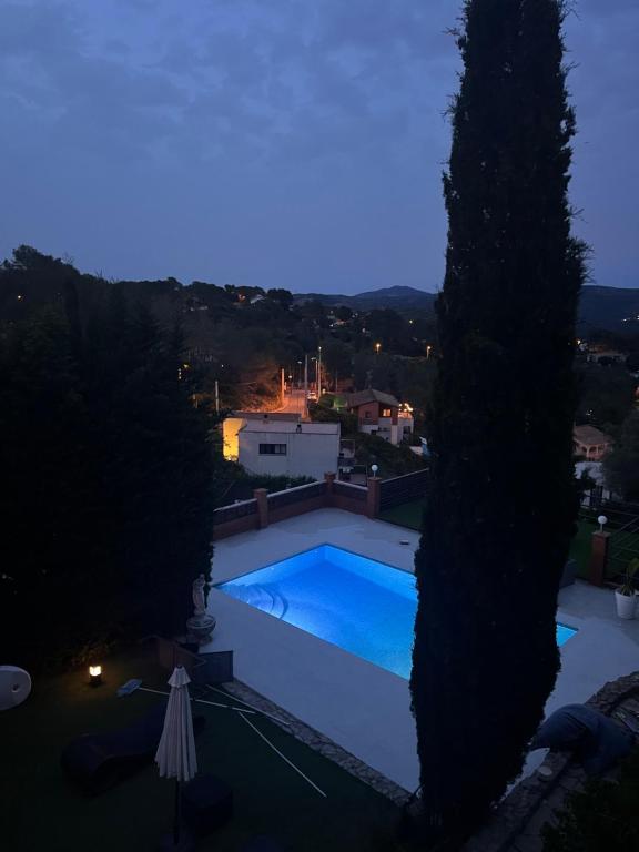 Bazén v ubytování Villa Wanderlust Sitges Hills Exclusive pool only families nebo v jeho okolí