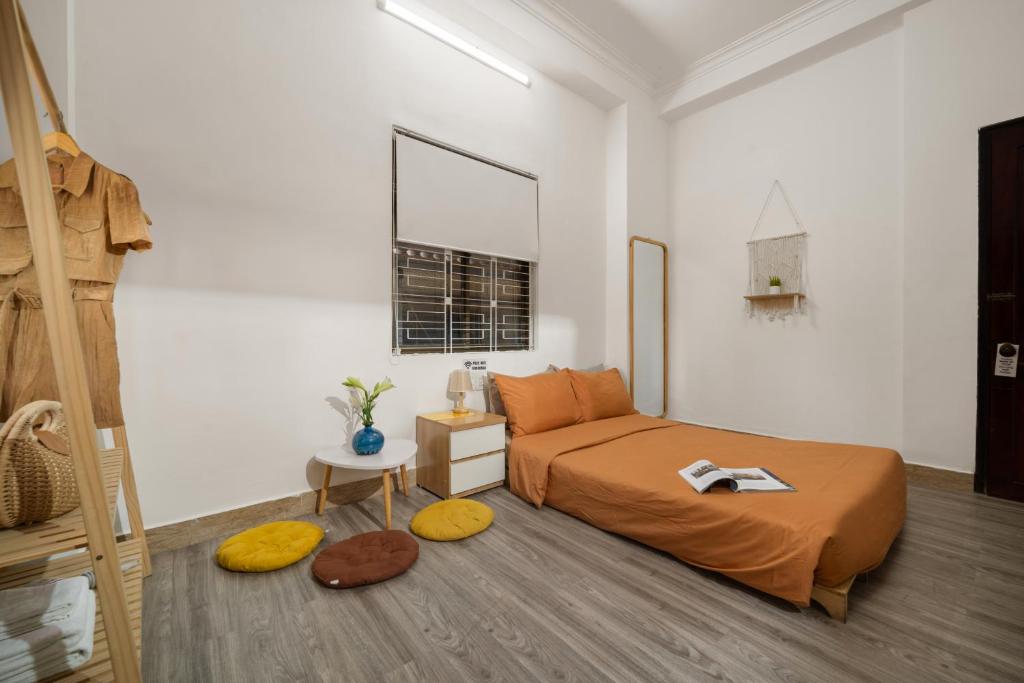 Postel nebo postele na pokoji v ubytování KLy Apartment Hotel
