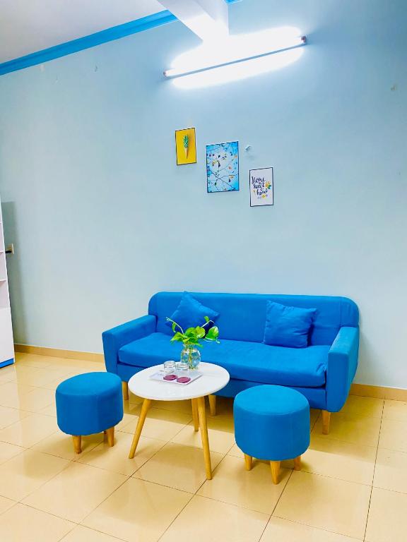 Posezení v ubytování Phú Mỹ Port Motel