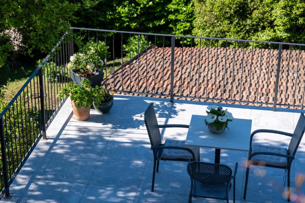 Balkón nebo terasa v ubytování B&B La Lanterna
