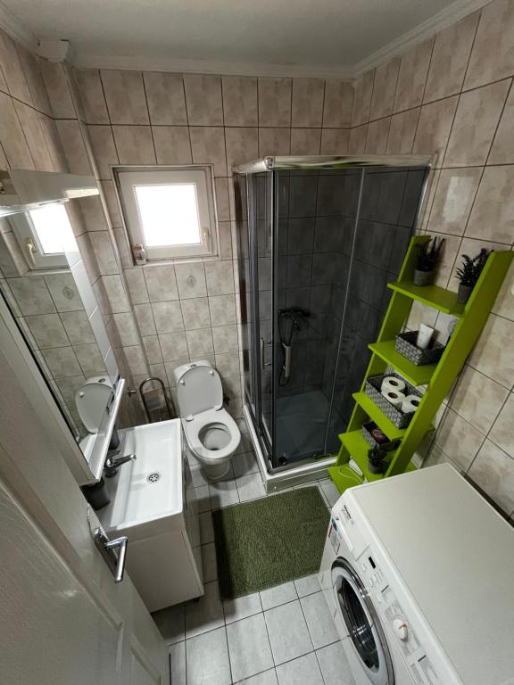 Koupelna v ubytování Apart Zen House