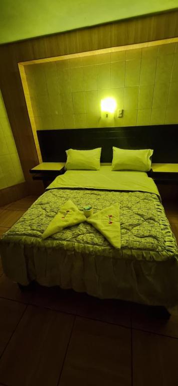 Letto o letti in una camera di Hostal Private-Lima Aiport