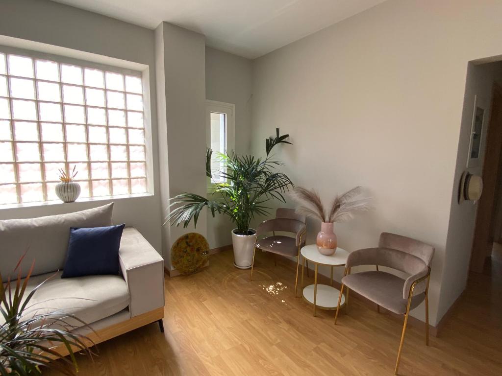 Posezení v ubytování Selini apartment