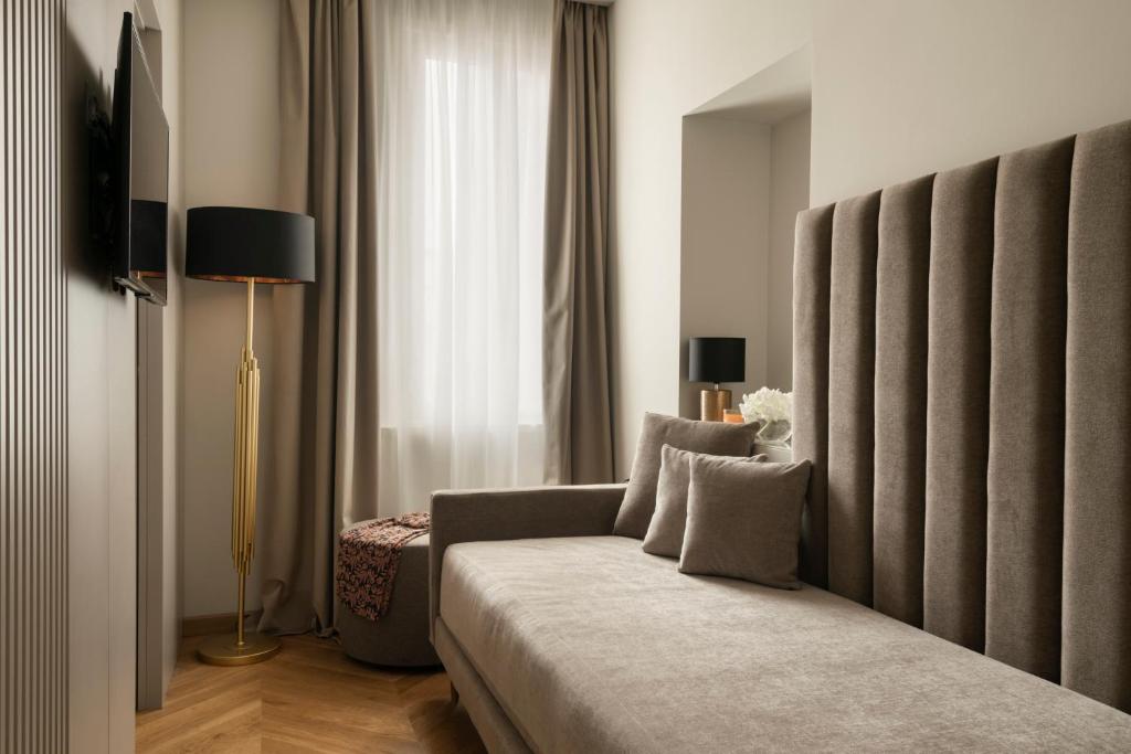 TV a/nebo společenská místnost v ubytování Palazzo Venere